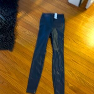 Vegan leather BLUE size S